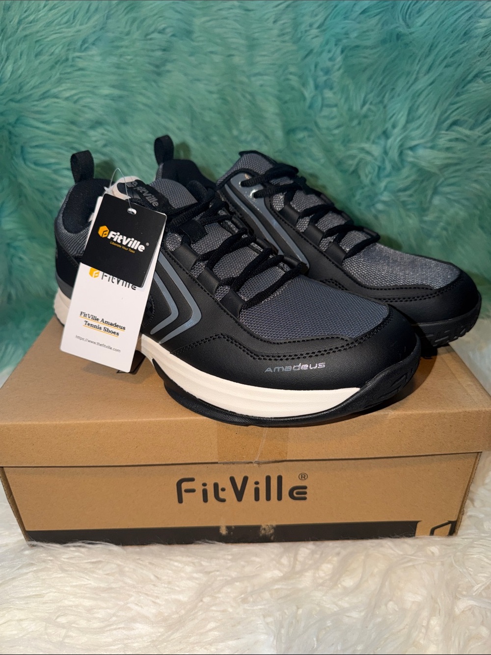 NIB Fitville Court Tennis Amadeus V8 Shoes Men’s size 11.5